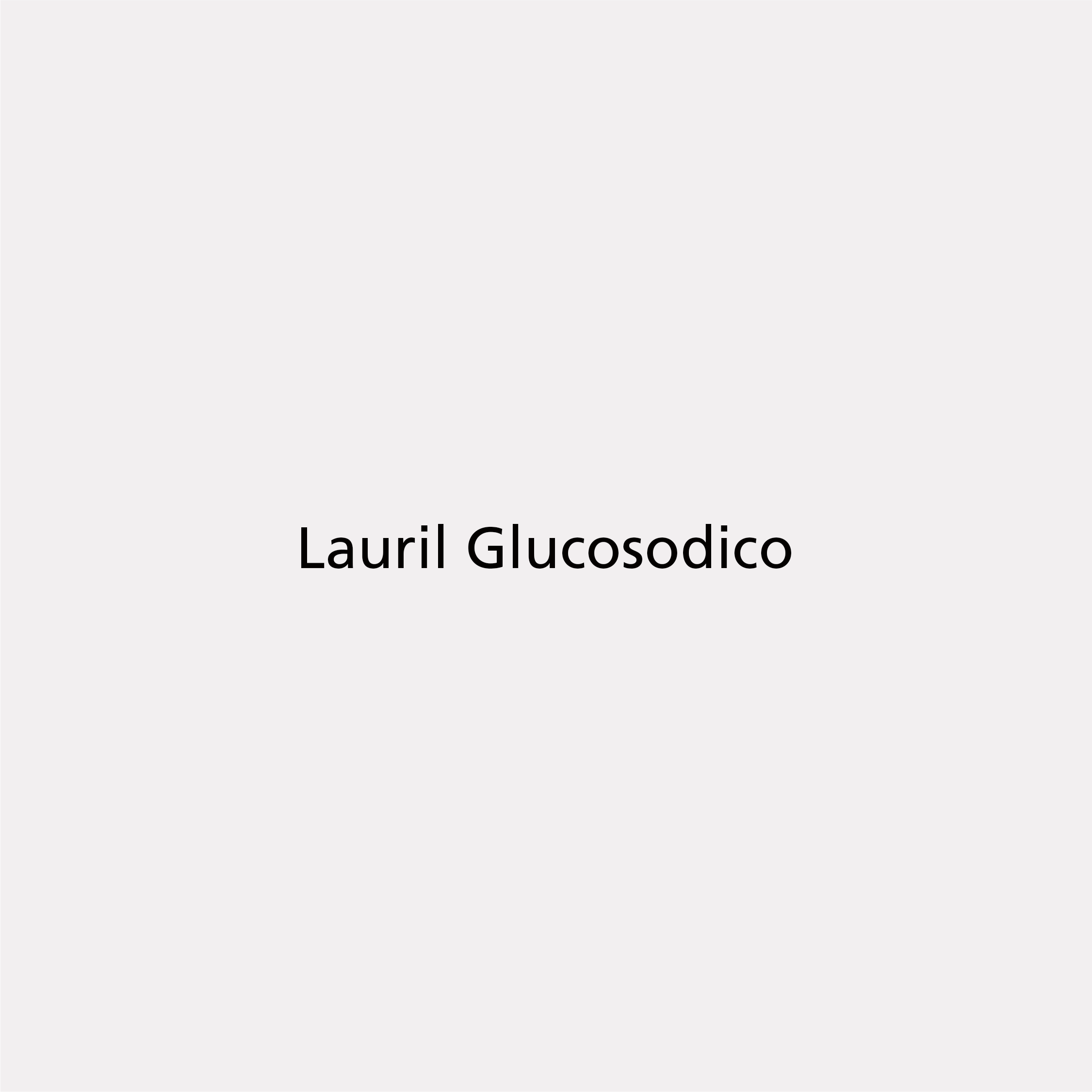 Lauril Glocosodico 